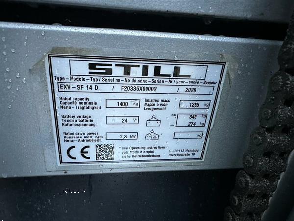 Grote foto vs 22530 elektrische triplex duo stapelaar still 5016mm doe het zelf en verbouw hefwerktuigen