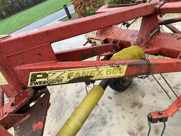Grote foto pz fanex 600 schudder agrarisch harken