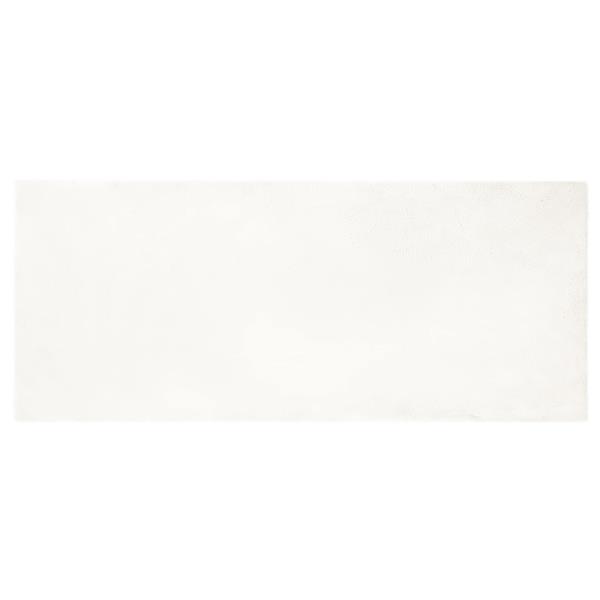 Grote foto vidaxl nep konijnenbont tapijt olite cr me 100 x 200 cm polyester huis en inrichting vloerbedekking en kleden