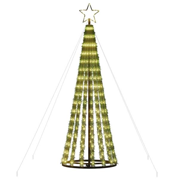 Grote foto vidaxl led kerstboom 275 leds warm wit 180 cm diversen overige diversen