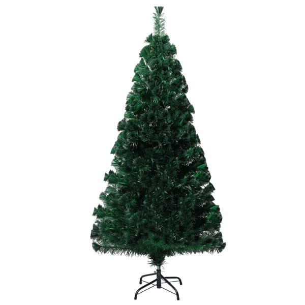 Grote foto vidaxl kunstkerstboom met standaard 120 cm glasvezel groen diversen overige diversen