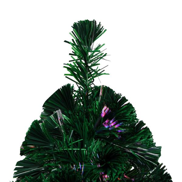 Grote foto vidaxl kunstkerstboom met standaard 120 cm glasvezel groen diversen overige diversen