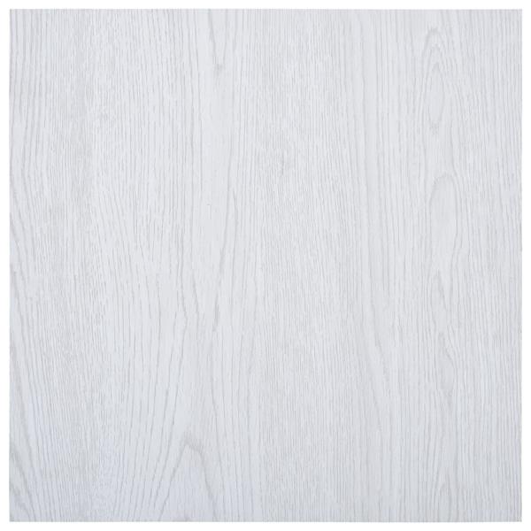 Grote foto vidaxl vloerplanken zelfklevend 5 11 m pvc wit doe het zelf en verbouw tegels