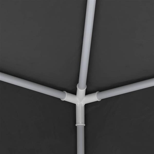 Grote foto vidaxl partytent met zijwanden professioneel 90 g m 4x4 m antraciet tuin en terras overige tuin en terras