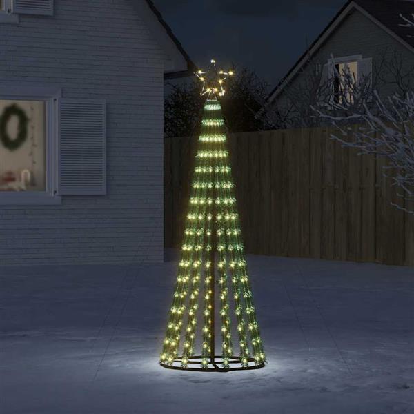 Grote foto vidaxl led kerstboom 275 leds warm wit 180 cm diversen overige diversen