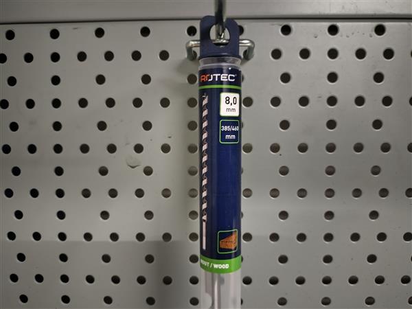 Grote foto spiraalboor m8x460mm rotec doe het zelf en verbouw hout en planken