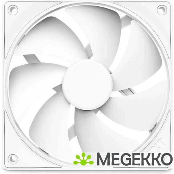 Grote foto nzxt f120p 120mm white static pressure computers en software overige computers en software