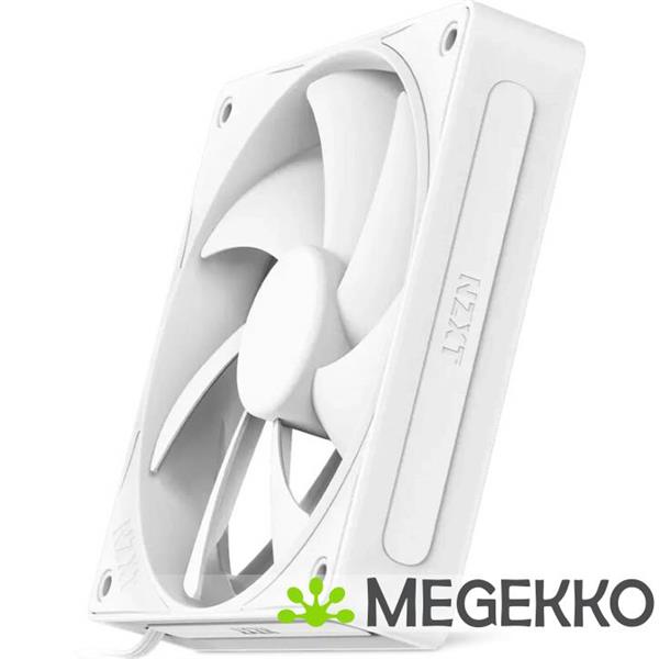 Grote foto nzxt f120p 120mm white static pressure computers en software overige computers en software