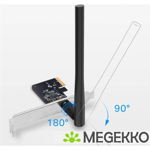 Grote foto tp link archer t2e intern wlan 433 mbit s computers en software netwerkkaarten routers en switches