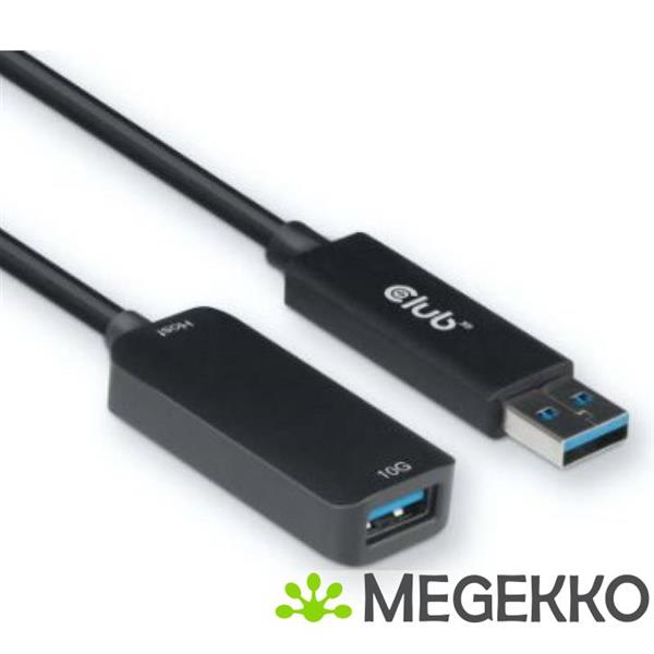 Grote foto club3d cac 1411 usb kabel 5 m 3.2 gen 2 3.1 gen 2 usb a zwart computers en software overige computers en software