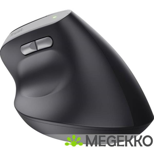 Grote foto trust bayo v2 draadloze verticale ergonomische muis zwart computers en software overige computers en software