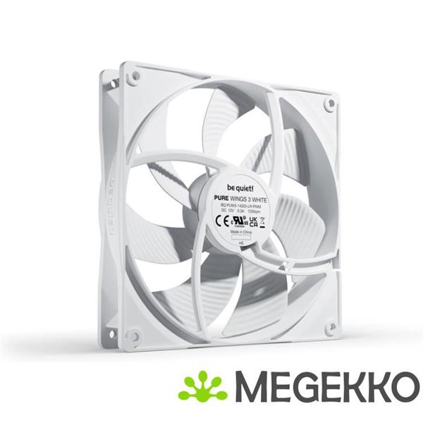 Grote foto be quiet pure wings 3 140mm pwm white computers en software overige computers en software