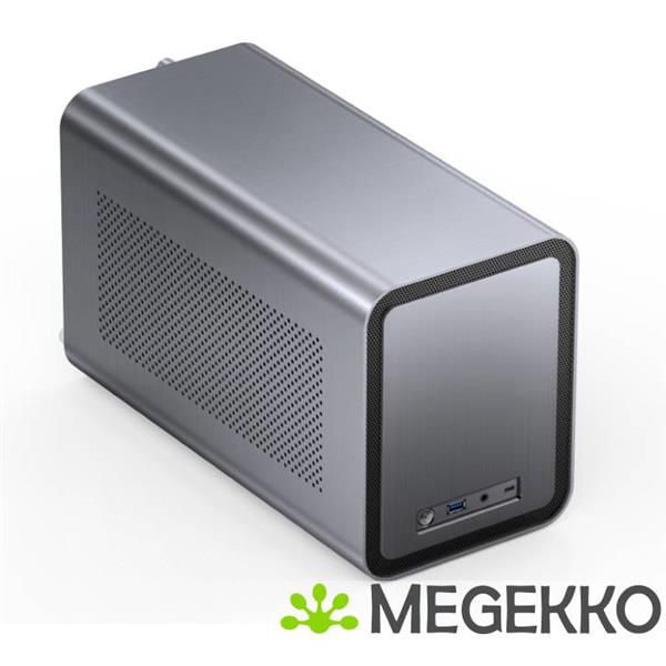 Grote foto jonsbo n1 mini tower grijs computers en software behuizingen en kasten