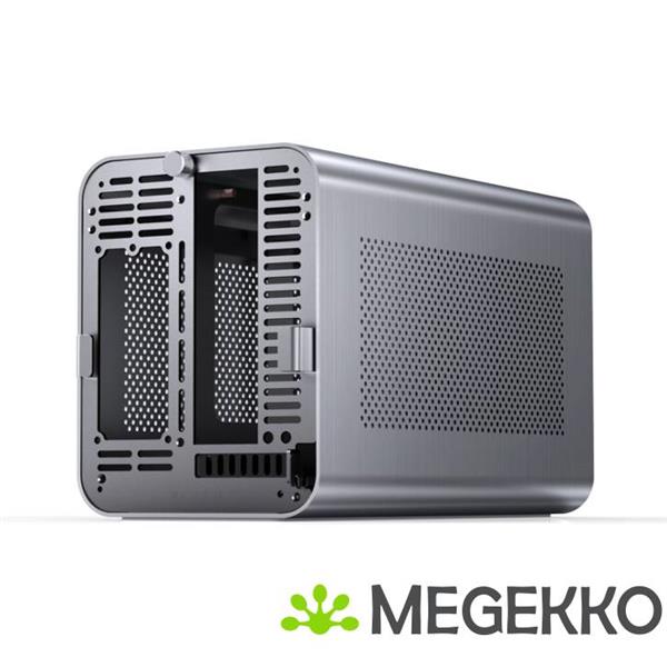 Grote foto jonsbo n1 mini tower grijs computers en software behuizingen en kasten