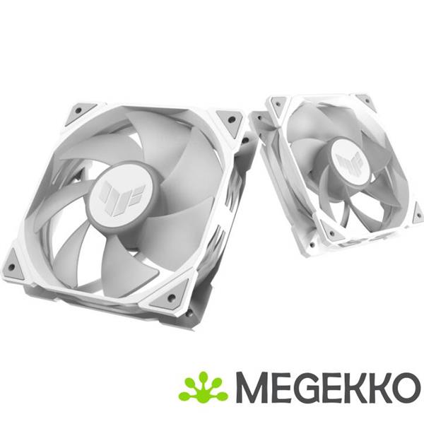 Grote foto asus tuf gaming tr120 fan argb reverse white computers en software overige computers en software