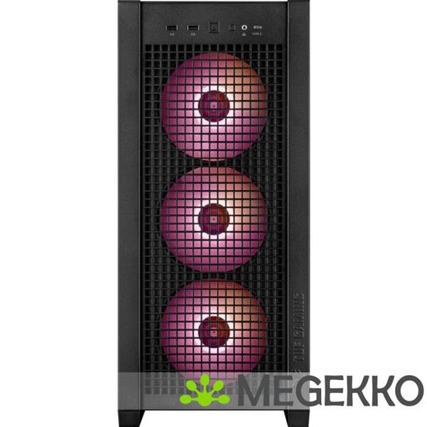 Grote foto asus tuf gaming gt302 argb zwart computers en software behuizingen en kasten