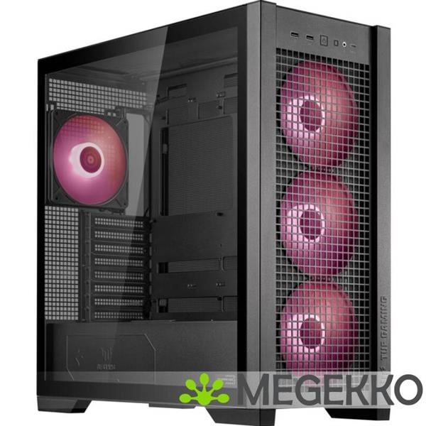 Grote foto asus tuf gaming gt302 argb zwart computers en software behuizingen en kasten