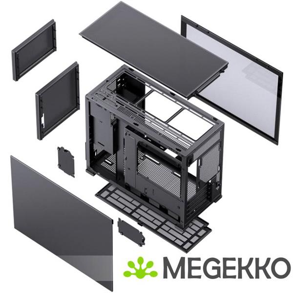 Grote foto jonsbo d31 mesh black computers en software behuizingen en kasten