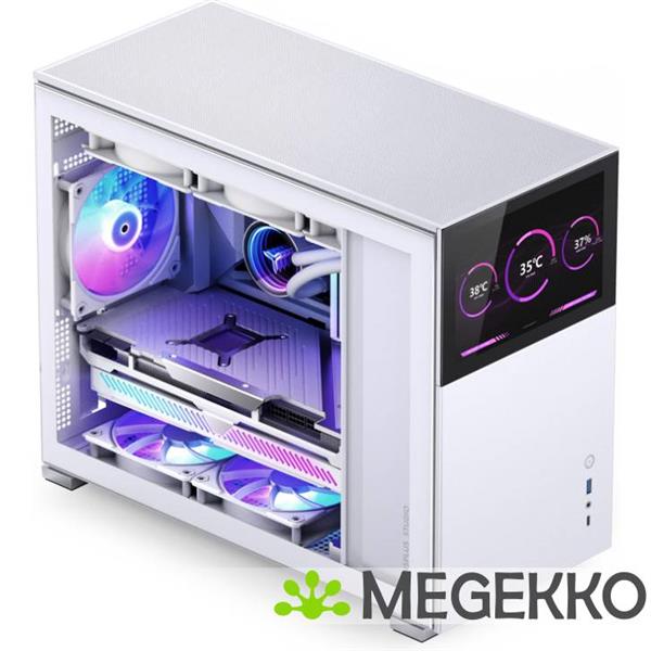 Grote foto jonsbo d31 std screen white computers en software behuizingen en kasten