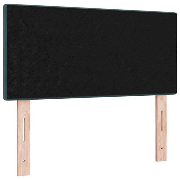 Grote foto vidaxl hoofdbord met hoofdeinde donkergroen 80 cm nep leer antiek en kunst stoelen en banken