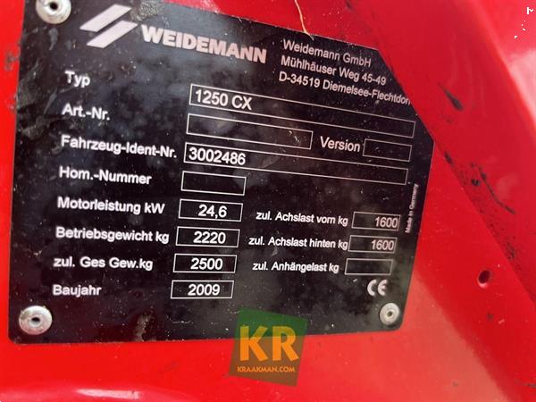 Grote foto weidemann 1250 wiellader 776057 agrarisch akkerbouw