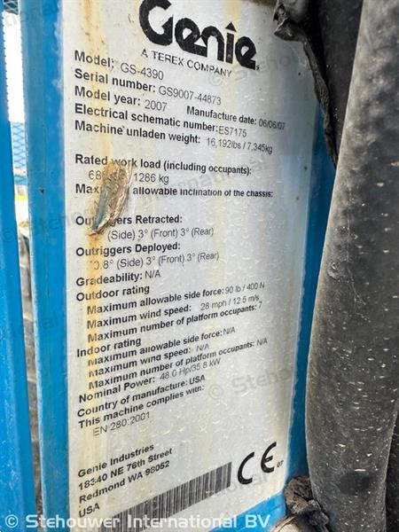Grote foto genie gs4390rt doe het zelf en verbouw hoogwerkers