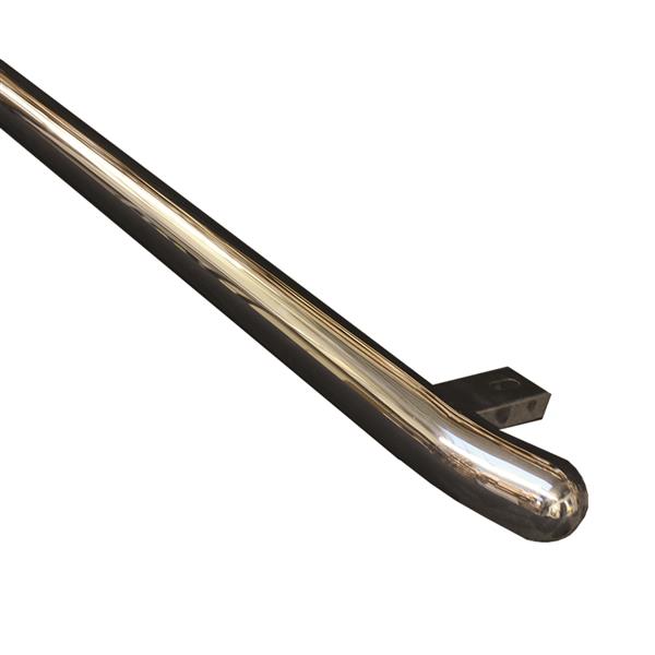 Grote foto sidebars rvs zilver ford transit 2014 2024 fwd auto onderdelen overige auto onderdelen