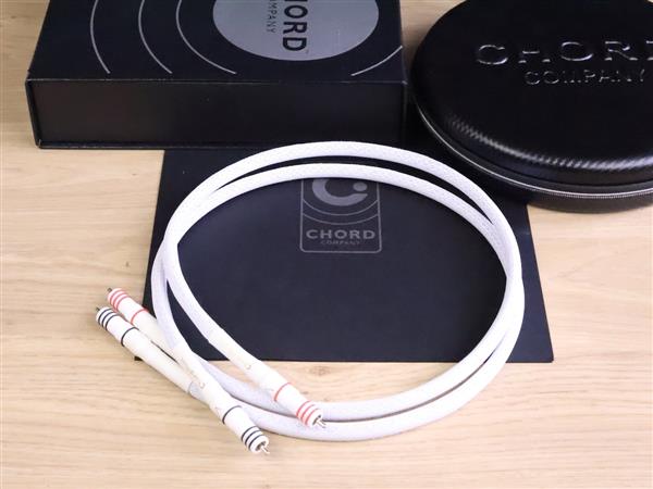 Grote foto chord company chordmusic highend audio interconnects rca 1 0 metre audio tv en foto onderdelen en accessoires