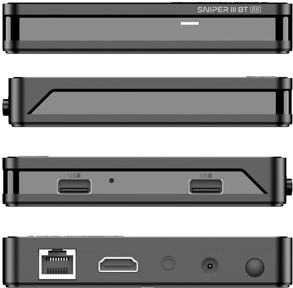 Grote foto xsarius sniper 3 bluetooth 4k uhd linux ott mediastreamer telecommunicatie zenders en ontvangers