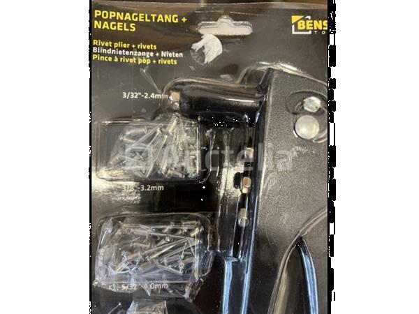 Grote foto popnageltang met nagels doe het zelf en verbouw onderdelen en accessoires