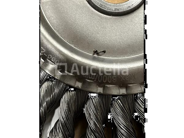 Grote foto ronde staalborstel 150 mm doe het zelf en verbouw onderdelen en accessoires