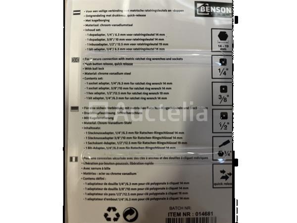 Grote foto bit dopadapter set doe het zelf en verbouw onderdelen en accessoires