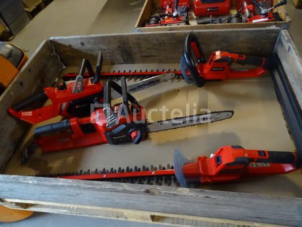 Grote foto 2 einhell kettingzagen en 2 heggenschaars doe het zelf en verbouw gereedschappen en machines