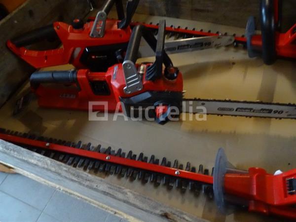 Grote foto 2 einhell kettingzagen en 2 heggenschaars doe het zelf en verbouw gereedschappen en machines