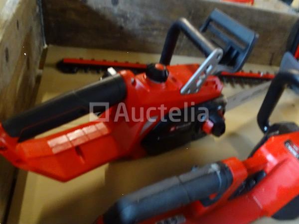 Grote foto 2 einhell kettingzagen en 2 heggenschaars doe het zelf en verbouw gereedschappen en machines
