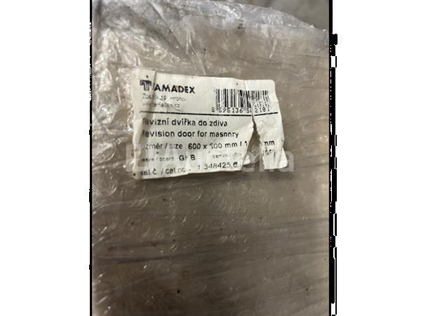 Grote foto inspectiedeur tamadex gkb us voor metselwerk 600 x 600 x 12 5 mm doe het zelf en verbouw onderdelen en accessoires