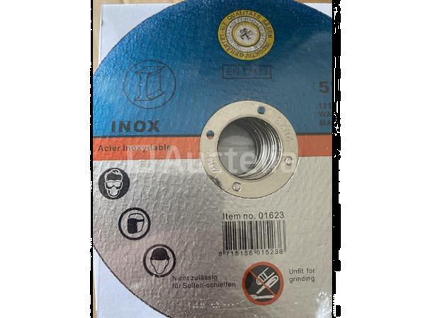 Grote foto 10 x slijpschijven inox 125 mm 5 doe het zelf en verbouw onderdelen en accessoires