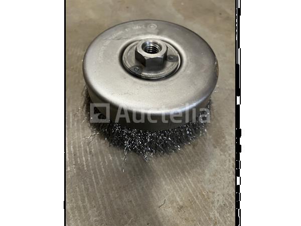 Grote foto rondborstel staal 125 mm doe het zelf en verbouw onderdelen en accessoires