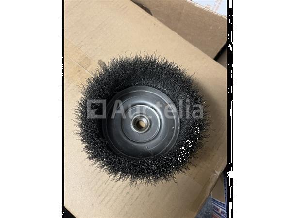 Grote foto rondborstel staal 125 mm doe het zelf en verbouw onderdelen en accessoires