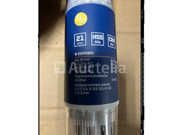 Grote foto 21 delige metaalboren en bit set doe het zelf en verbouw onderdelen en accessoires