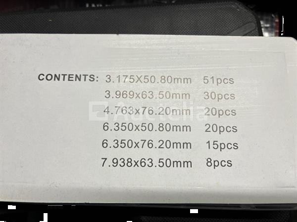 Grote foto 144 delig splitpennen assortiment doe het zelf en verbouw onderdelen en accessoires