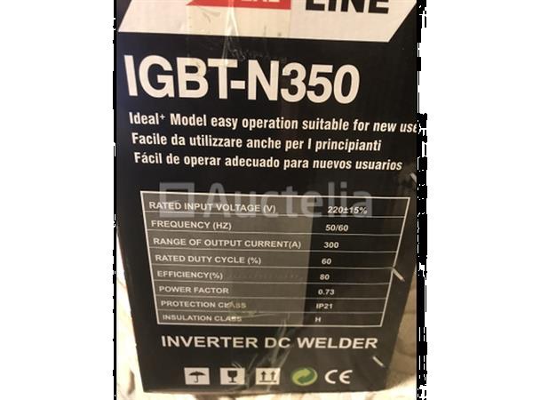 Grote foto royalkraftline lasapparaat igbt n350 lasapparaat inverter doe het zelf en verbouw onderdelen en accessoires