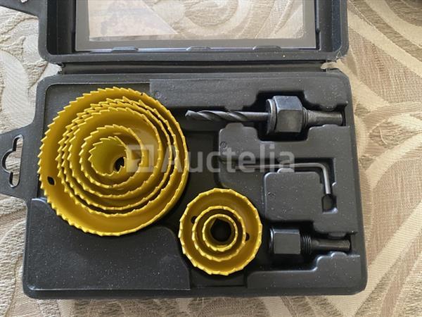 Grote foto 12 delige gatenboor set voor hout kunststof lichte metalen doe het zelf en verbouw onderdelen en accessoires