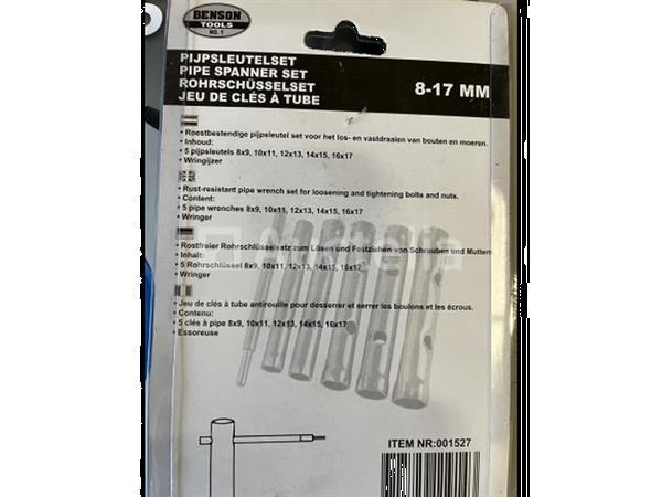 Grote foto pijpsleutelset doe het zelf en verbouw onderdelen en accessoires