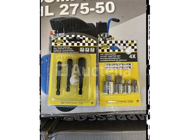 Grote foto bit en dop verloop set doe het zelf en verbouw onderdelen en accessoires