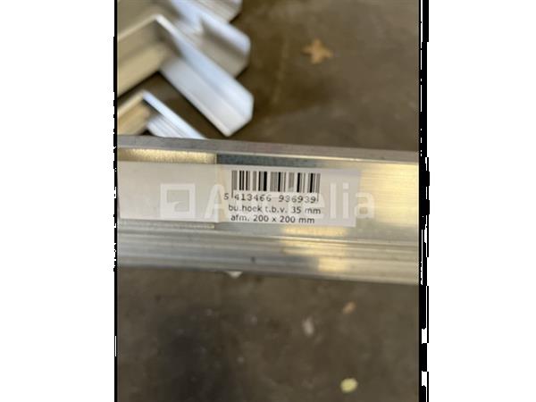 Grote foto 9 x aluminium hoekprofiel doe het zelf en verbouw onderdelen en accessoires