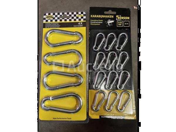 Grote foto 2 sets karabijnhaken doe het zelf en verbouw onderdelen en accessoires