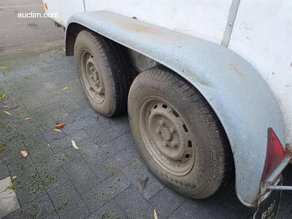 Grote foto gesloten aanhangwagen rw t2500 1999 doe het zelf en verbouw trailers