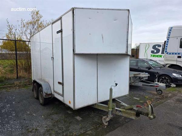 Grote foto gesloten aanhangwagen rw t2500 1999 doe het zelf en verbouw trailers