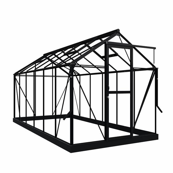 Grote foto nieuw tuinhuis mary iv zwart vg 3mm tuin en terras tuinhuisjes en blokhutten